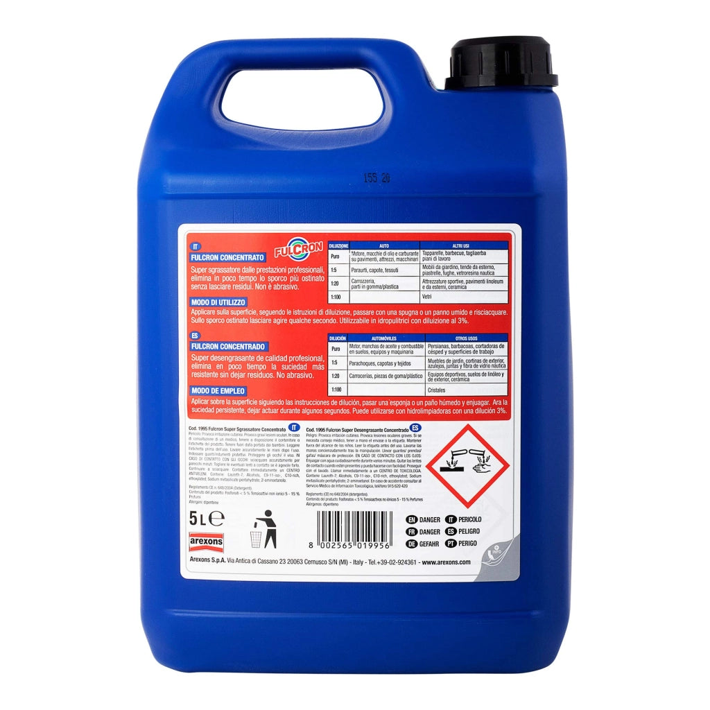 Sgrassatore Fulcron 5000 ml Arexons