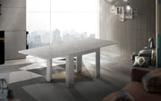 Tavolo da pranzo design moderno allungabile a libro 90x90-180 Jesi Raw