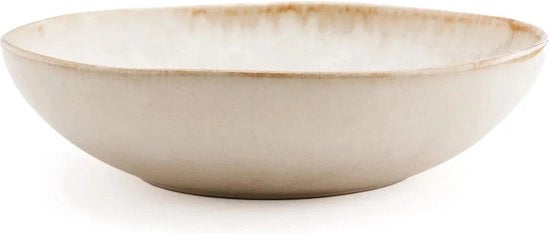 Set di piatti in ceramica per il pranzo - 4 piatti - Dinerbord - Resistenti ai chip - 22 cm x 22 cm x 4,5 cm