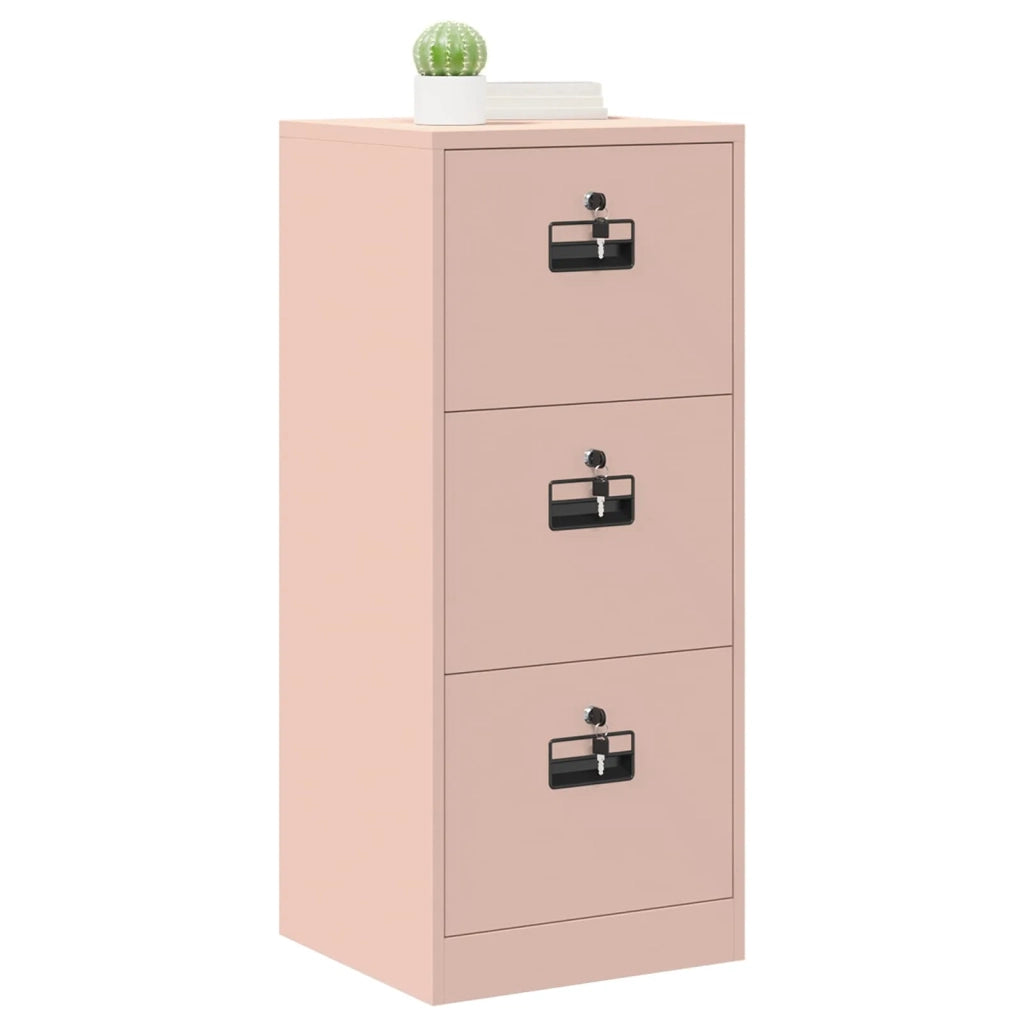 Armadio per File con cassetto Rosa 45,5 x 42 x 106,5 cm CFW4118319