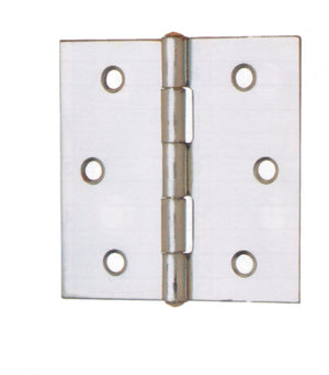 cerniera quadra p/fisso acciaio zincato mm. 40 cod:ferx.41811