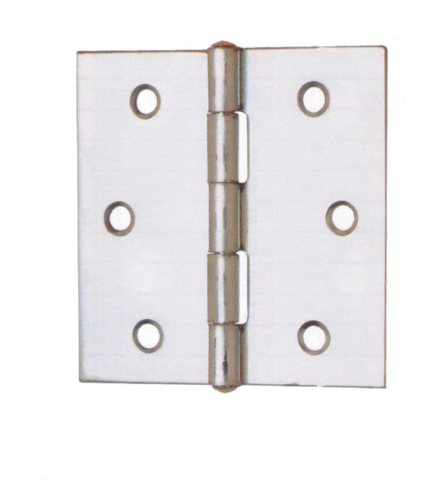 cerniera quadra p/fisso acciaio zincato mm. 50 cod:ferx.41816