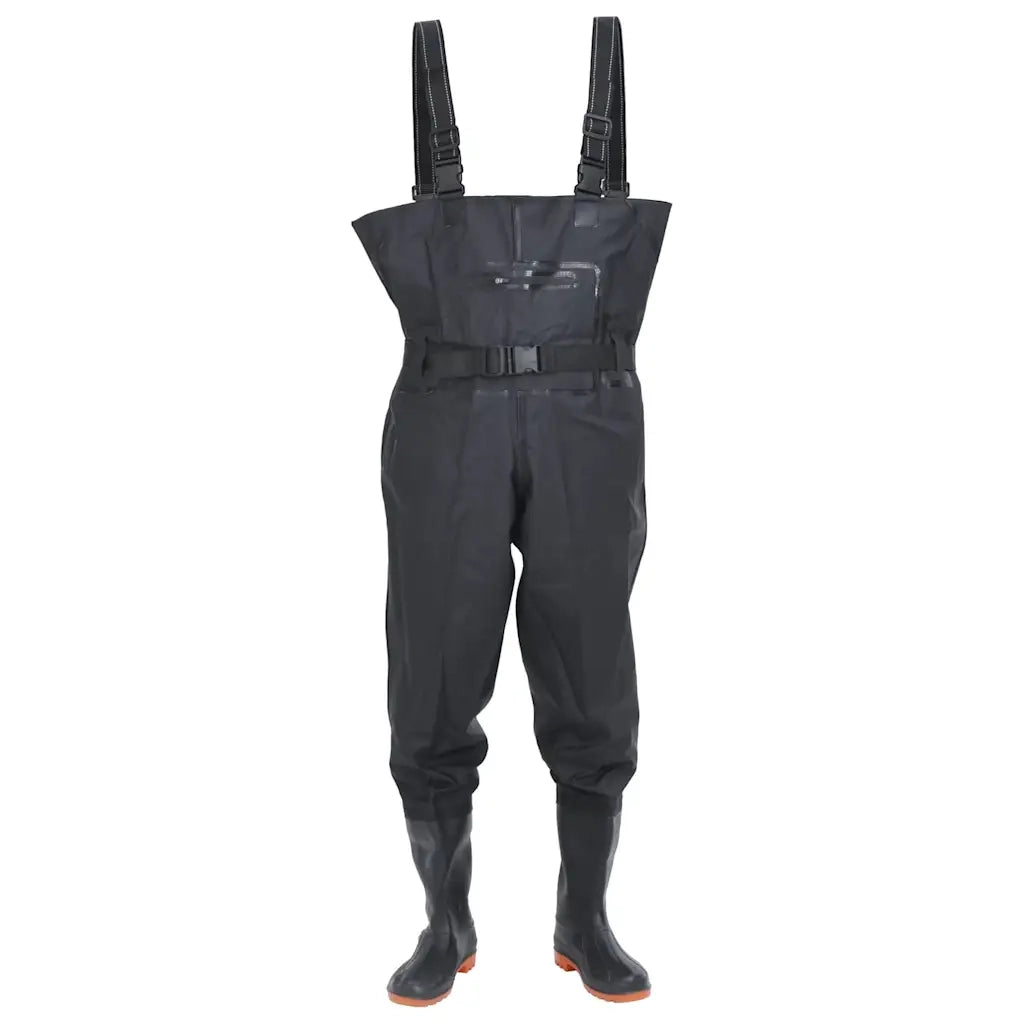 Wader con Stivali e Cintura Nero Taglia 39 CFW9608229