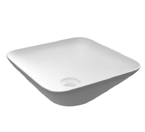 Lavabo appoggio quadrato Rak Ceramics - Bianco