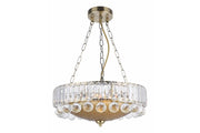 Lampadario cristallo rotondo glamour Irsina Ø40 3xE27 Reality