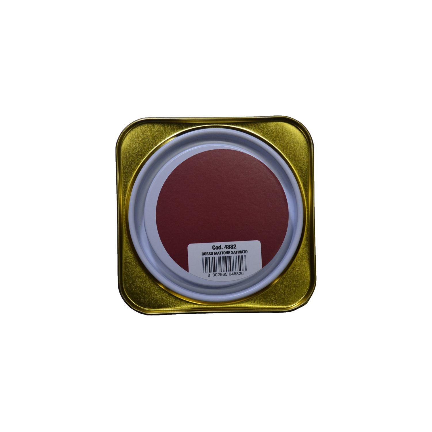 VERNIFER SMALTO ANTIRUGGINE ROSSO MATTONE SATINATO ML.750