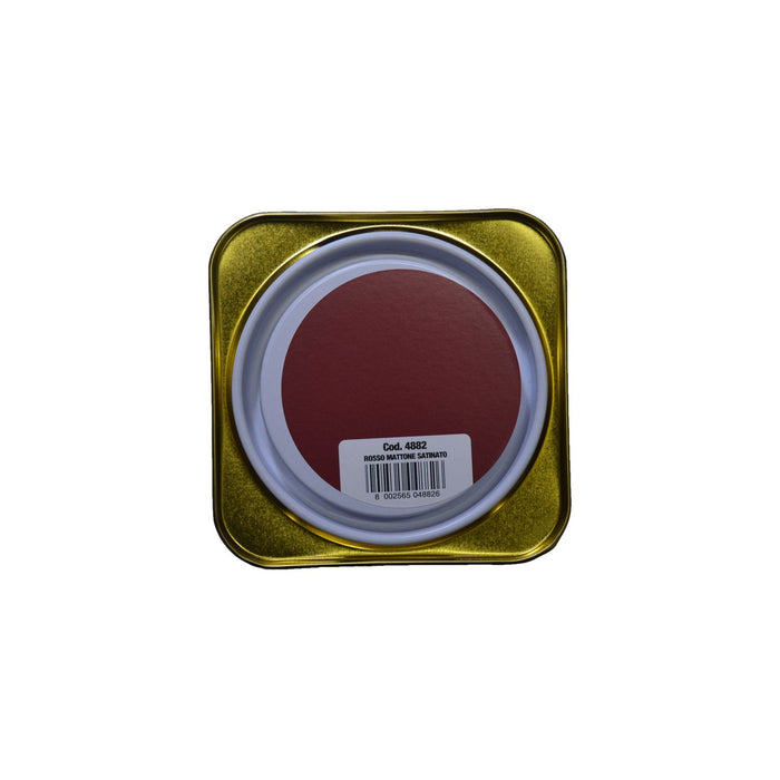 VERNIFER SMALTO ANTIRUGGINE ROSSO MATTONE SATINATO ML.750