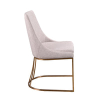 Sedia in tessuto grigio