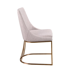 Sedia in tessuto grigio