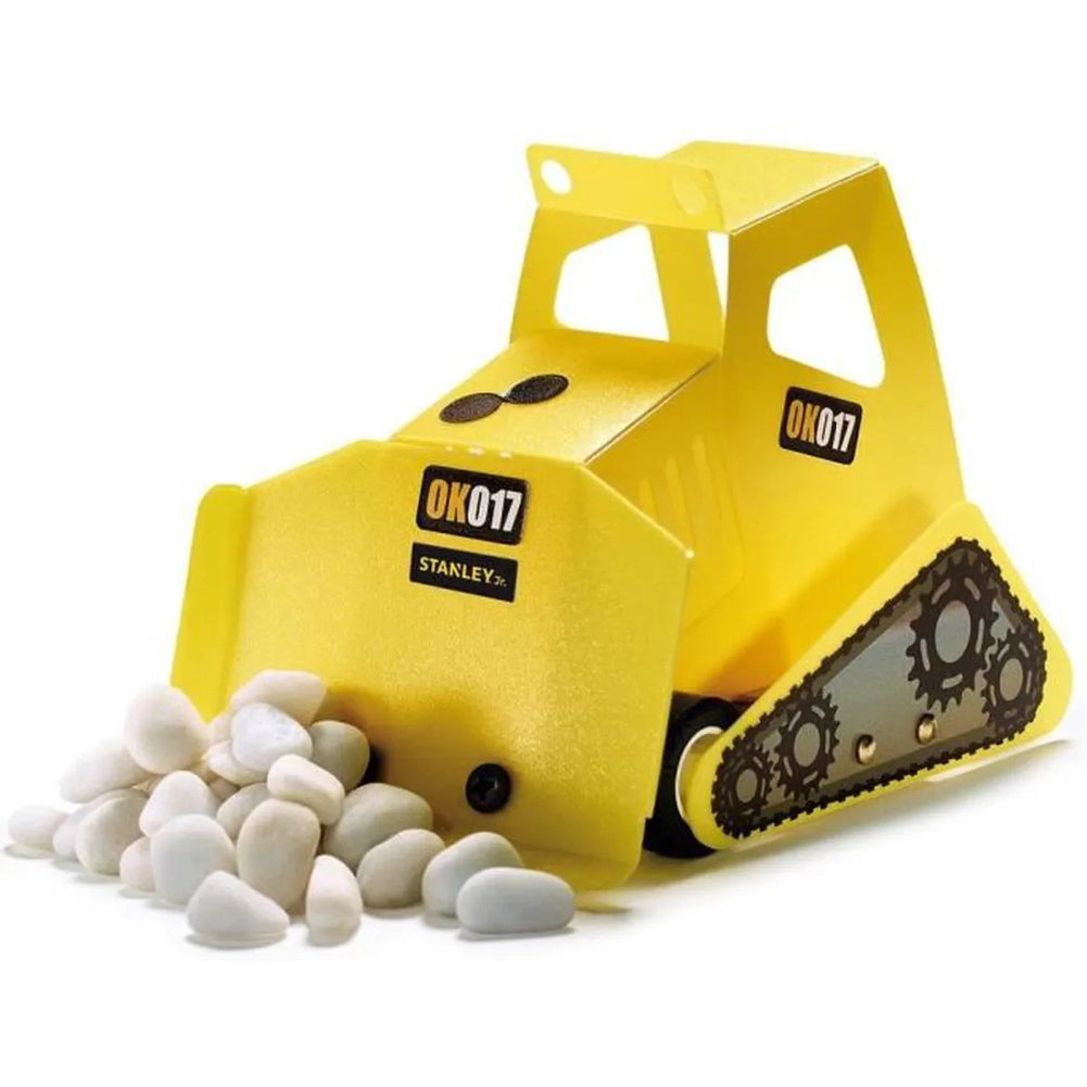 Stanley Jr Set di Attrezzi per Bambini con 2 Veicoli fai da Te e 3 Strumenti