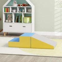 AIYAPLAY Set 2 Costruzioni Morbide per Bambini, in Schiuma, 50x50x25 cm, Multicolore