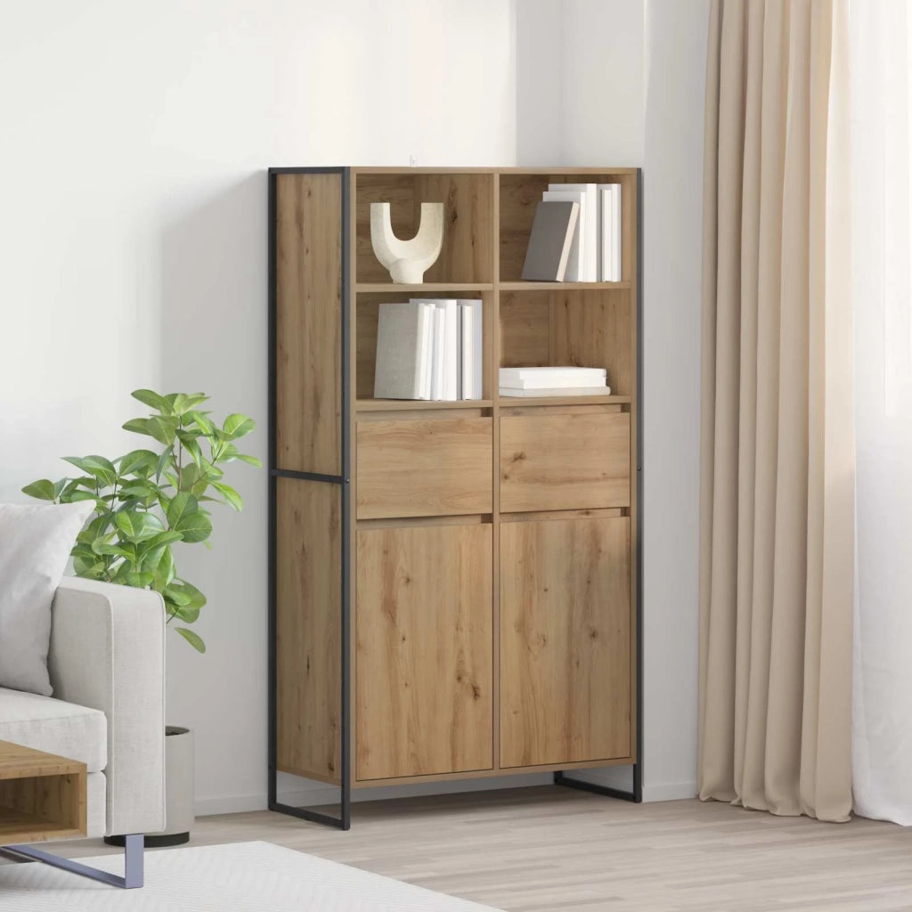 Credenza 2 pcs Rovere Artigianale 81 x 36 x 150.5 cm