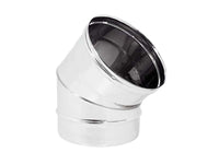 Curva Inox 45Â° D.130 - Zinco Calabria