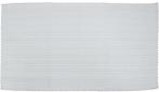 Tappeto Aurora 50X80 Bianco In Cotone - Giacomini E Gambarova