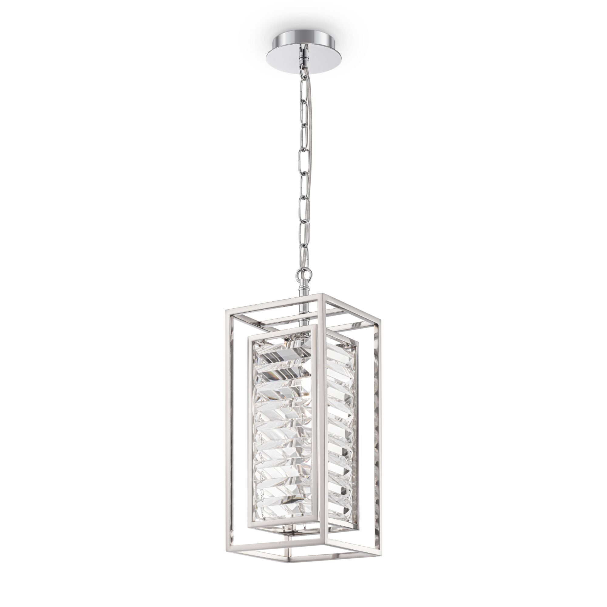 Lampada pendente Neoclassic in Metallo Tening Cromo