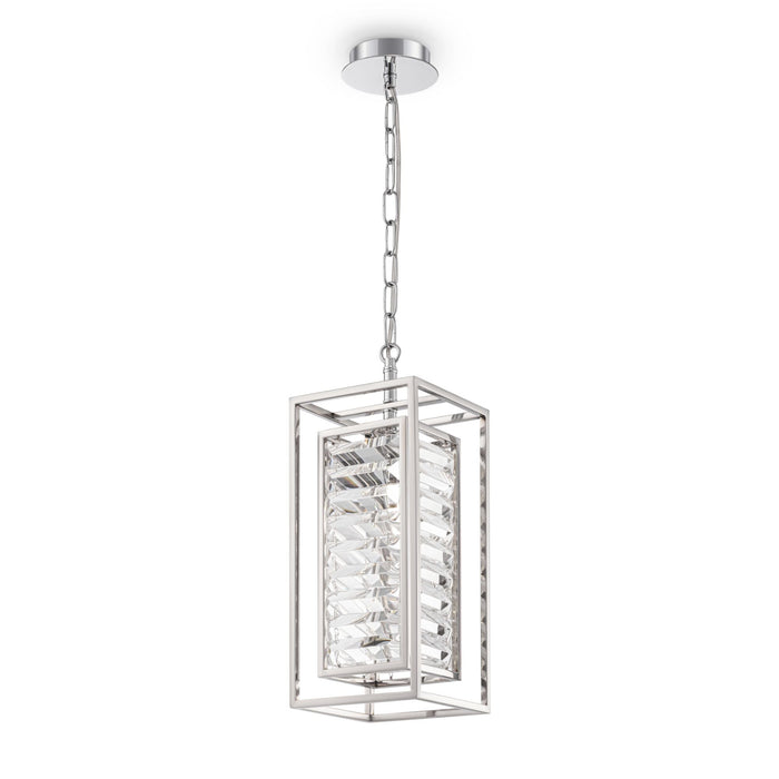 Lampada pendente Neoclassic in Metallo Tening Cromo