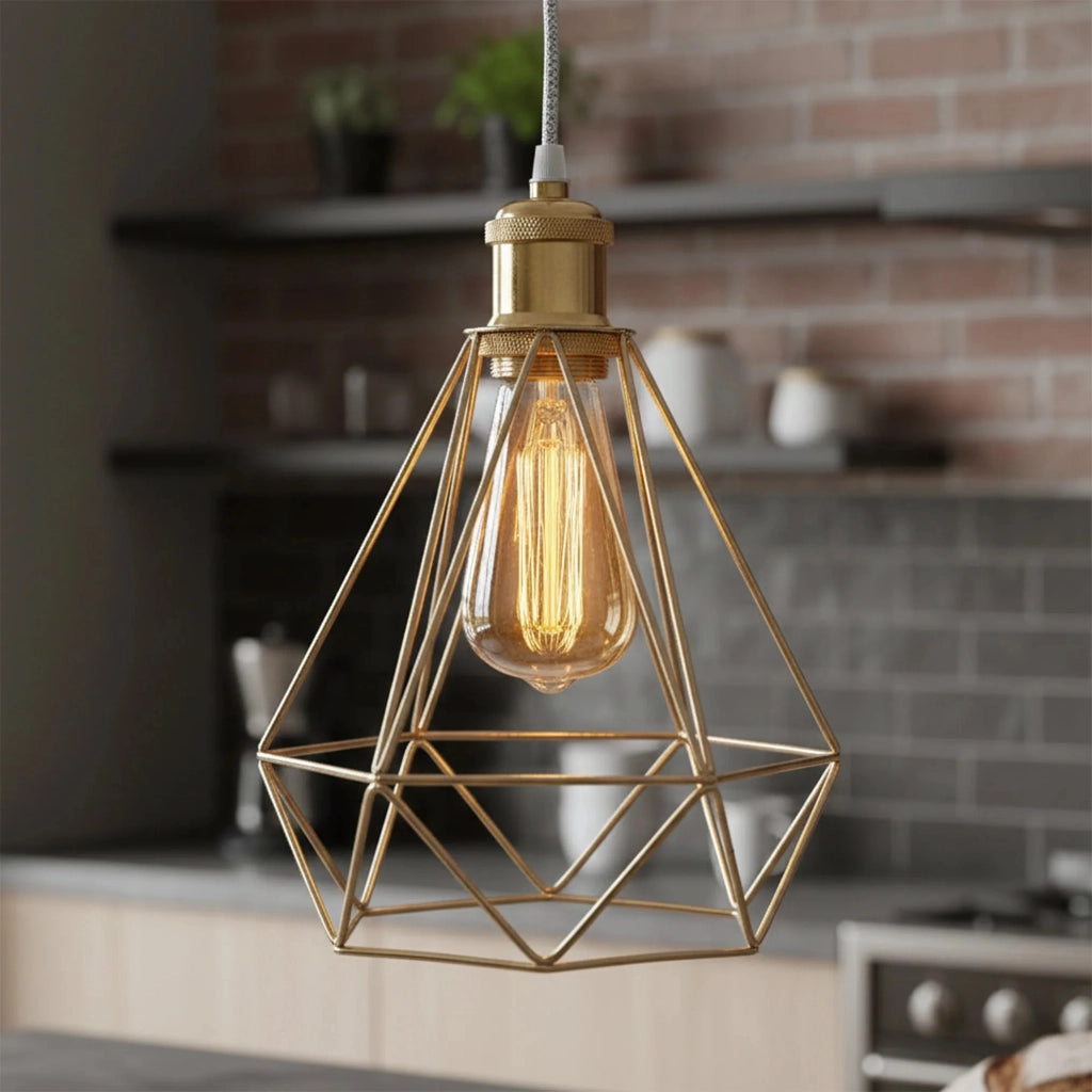 Lampada Pensile Diamante Light Gold 392197