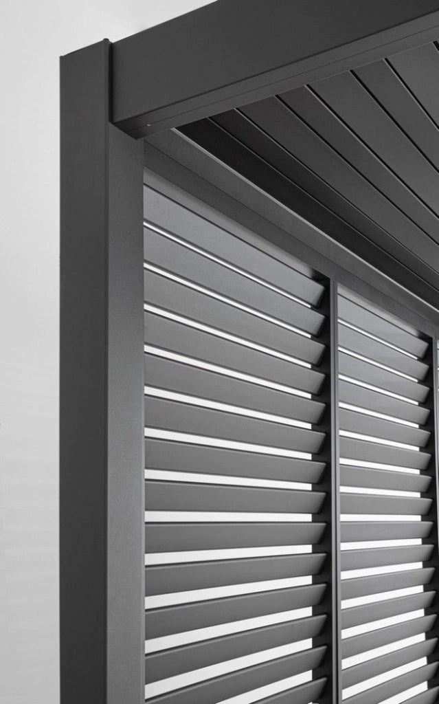 Pannello Frangisole Laterale per Pergola 93x6x238h cm Ocean Antracite