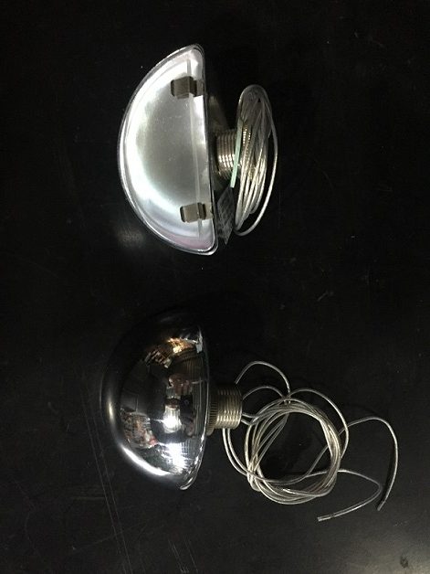 Faretto Alogena Att. Specchio/Telaio Cromo - Capannoli