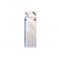 Feltrini Quadri 20X20Mm Bianco 44 Pezzi - Masidef