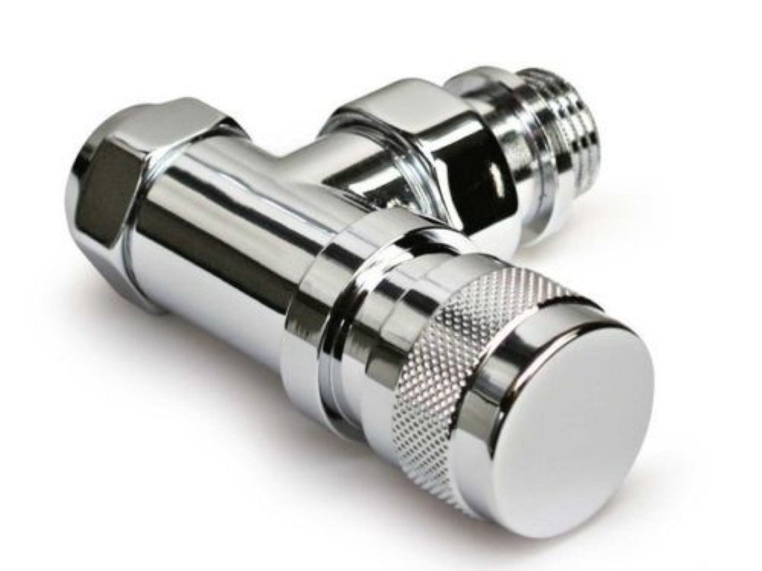 Valvola Tondera Cromo Termosifoni Caloriferi 1/2X24/19 - Sr Rubinetterie