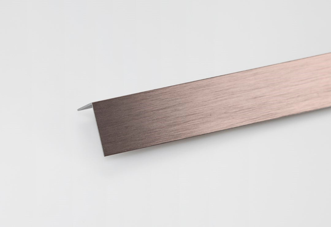 Profilo Da 1 Metro Angolare Alluminio 10X10X1 Ramato Sp Set 5 Pezzi - Arcansas