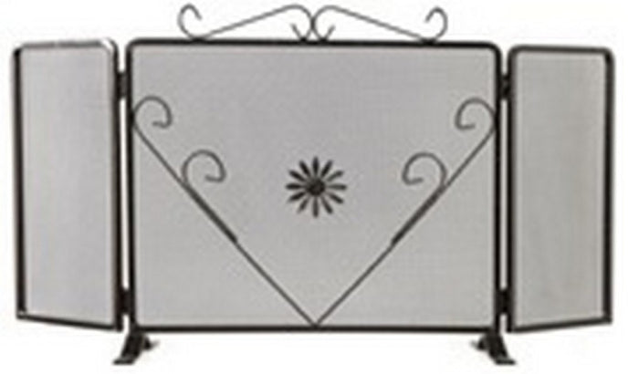 Parascintille 2 Ante 100X50H Cuore - Artigianferro