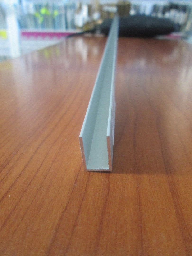 Profilo Da 1 Metro Canalino U Argento Mm 10X15X1 Set 5 Pezzi - Arcansas