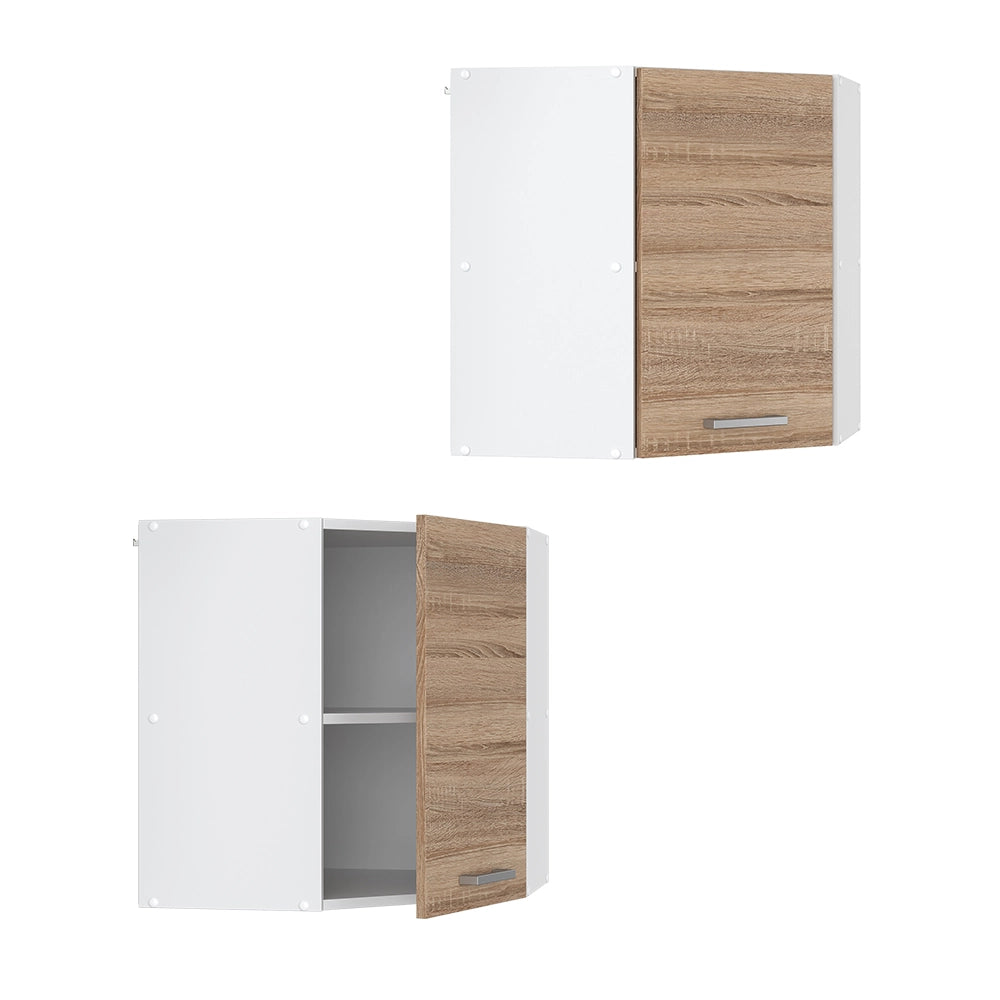 Vicco Pensile universale Sonoma 57 cm Pensile ad angolo con anta