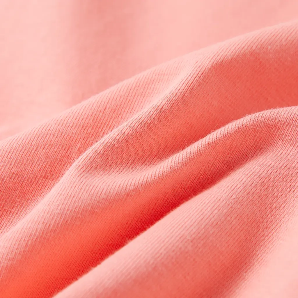 Maglietta da Bambina Corallo Chiaro 140 11118