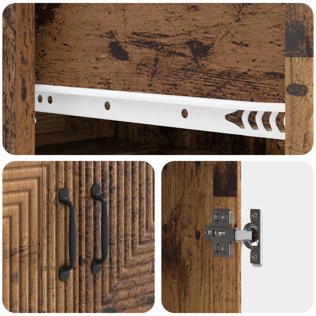 Set di armadi 2 pz Legno antico Legno ingegnerizzato 3416662