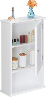 Cassettiera da bagno, 3 cassetti, stante, appesa, chiusa, non profonda, stretta, bassa, cassettiera da cucina, HBD 70 x 42 x 16,5 cm, bianca