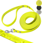 Cinturoni per cani resistenti all'acqua da 5m, 10m e 20m - Cinturoni di allenamento per cani - Cinturoni di allenamento per cani grandi - Lunghe cinture per cani - Cinture per cani lunghe - Leash per cani | Cinturoni per cani neon gialli