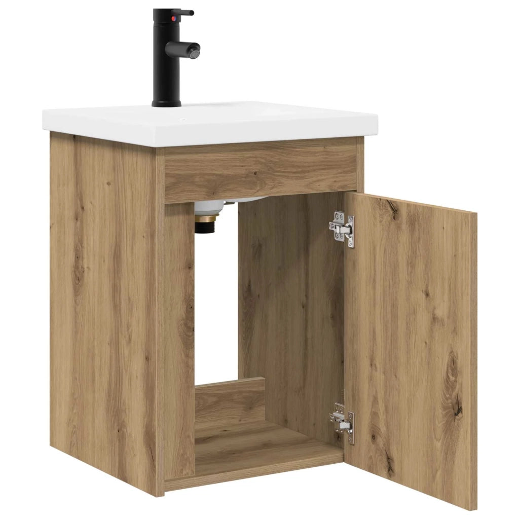 Mobile bagno con rubinetto Rovere Artigianale 42 x 40 x 74,5 cm 889536