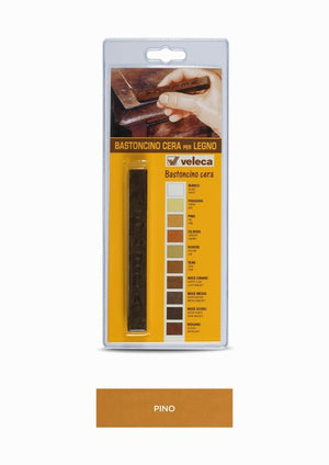 Bastoncino Cera Ritocco Coprente Legno Legno Pino Set 5 Pezzi - Veleca