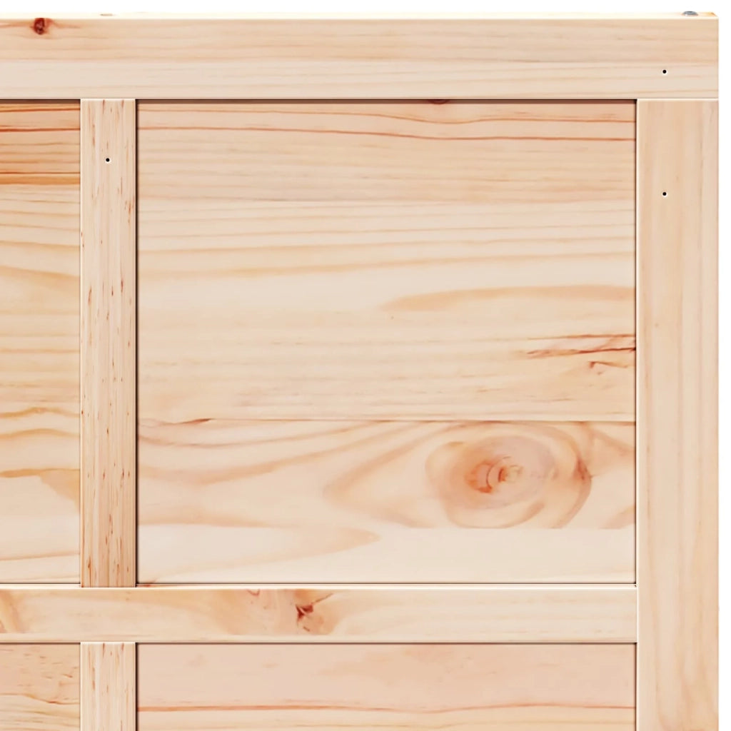 Porta del fienile Naturale 90 x 2,5 x 208 cm