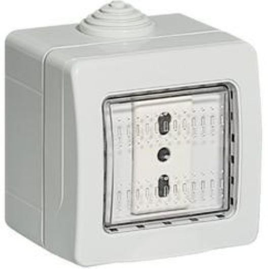 Kit Presa Bipasso In Custodia Ip40 1 Mod - Bticino