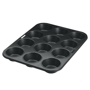 Stampo 12 Muffins Diametro 7,5 Cm Antiaderente - Metaltex