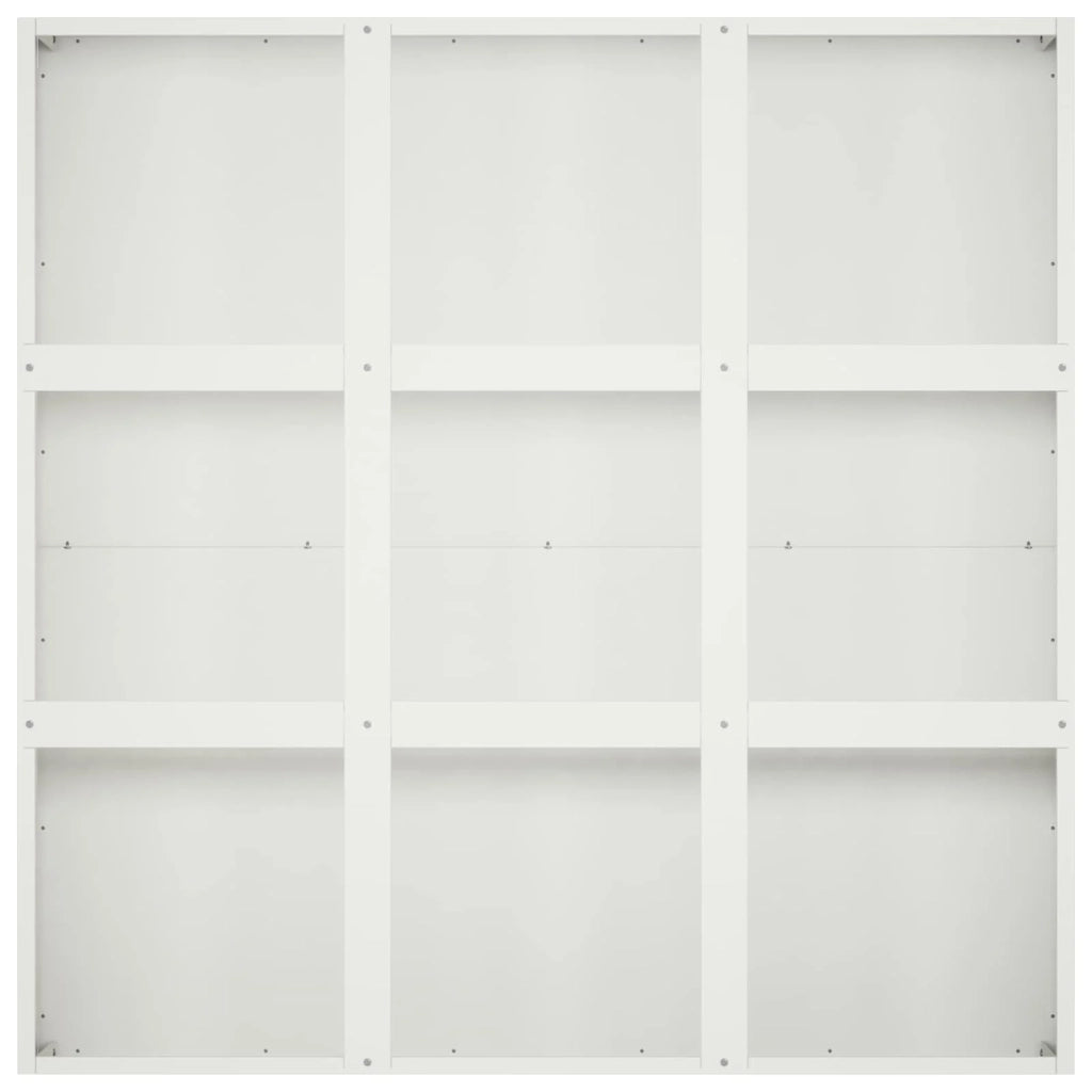 Vaso da giardino Bianco 100 x 100 x 20 cm 8005737