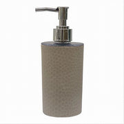 Trade Shop - Dispenser Sapone Liquido Bagno Per Lavandino Beige Accessori Arredo Bagno 79177 -