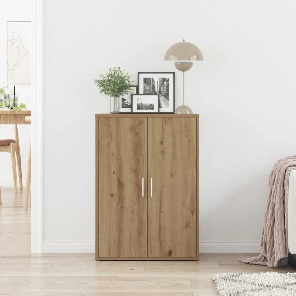 Credenza | Madia | Buffet da pranzo | Armadio da pranzo Rovere artigianale 60 x 31 x 84 cm Legno multistrato