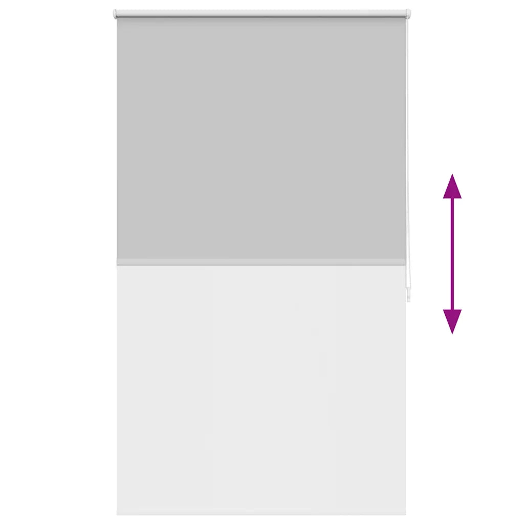 Tenda a rullo oscurante 104,4x175 cm Tessuto Larghezza 100 cm grigio 240121