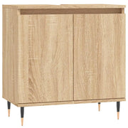 Mobile da Bagno | Armadio da bagno Rovere Sonoma 58x33x60 cm in Legno Multistrato