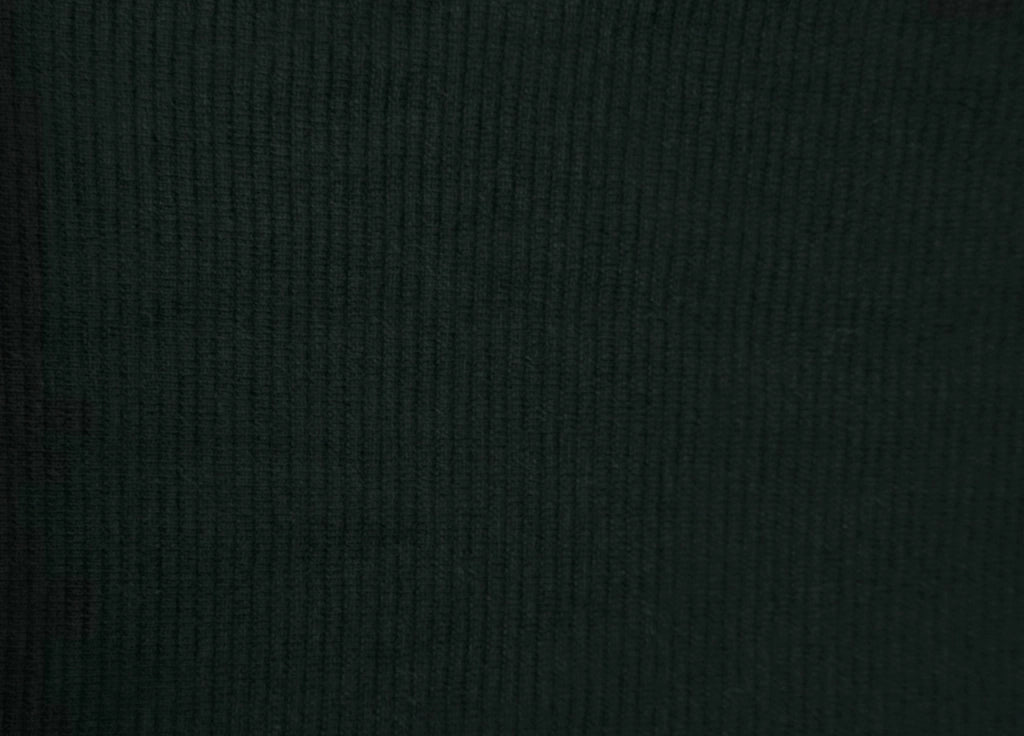 Copridivano Copriseduta Sofà Elasticizzato Tinta Unita Smile Tessuto Millerighe - Coppia Seduta - Nero