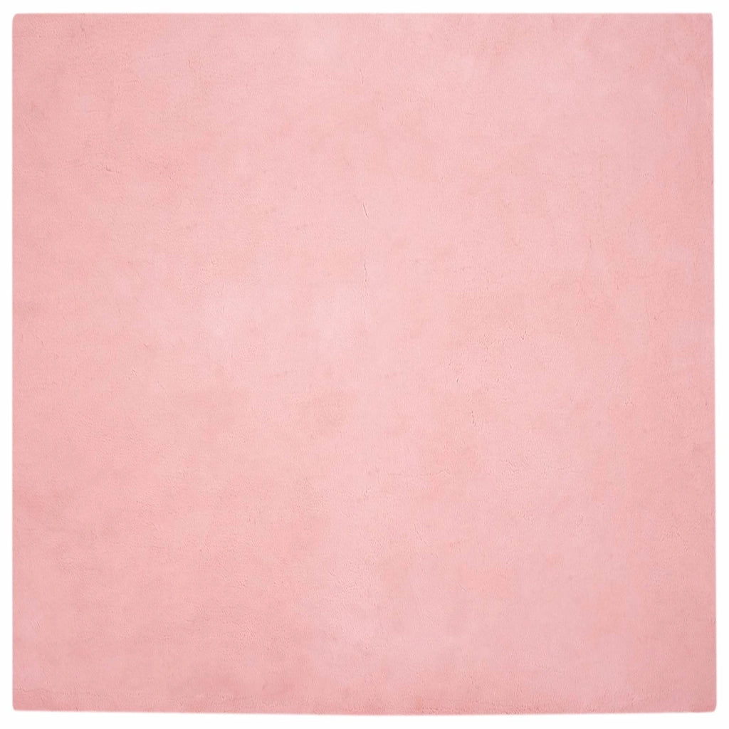 Tappeto antiscivolo in sintetica di coniglio OLITE Rosa 42021708