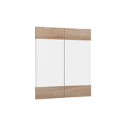 Vicco Frontale cucina Sonoma 59.2 x 59 cm frontale del mobile per pensile con vetro