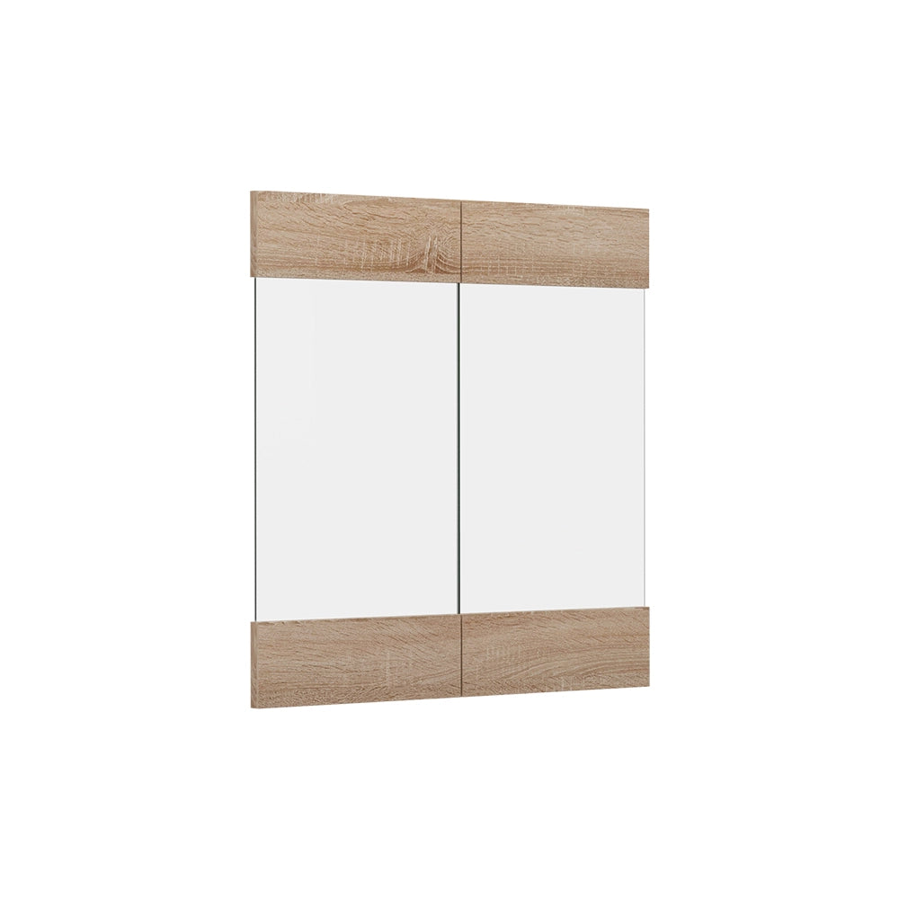 Vicco Frontale cucina Sonoma 59.2 x 59 cm frontale del mobile per pensile con vetro