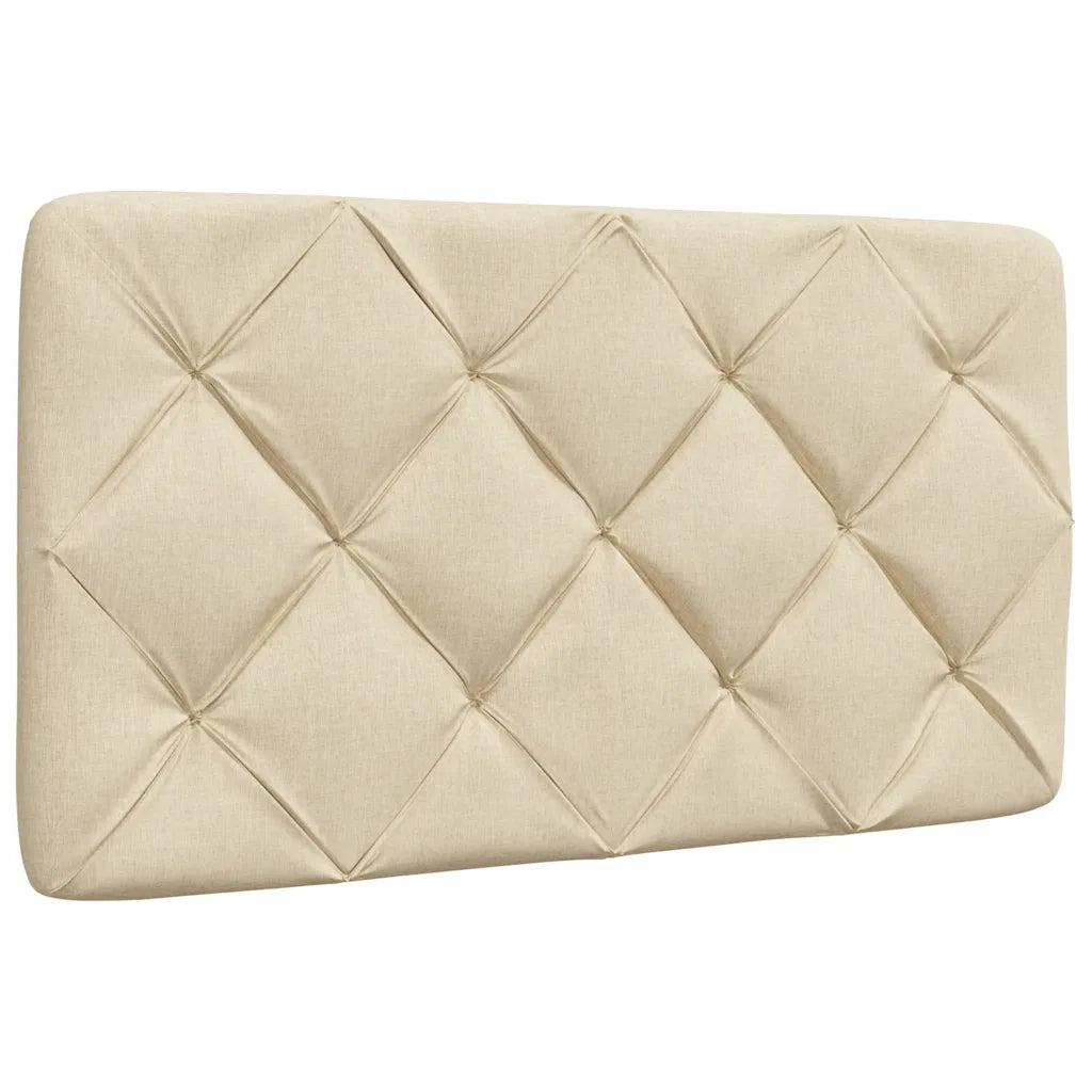 Letto con Materasso-Struttura Letto con Materasso Crema 80x200 cm in Tessuto
