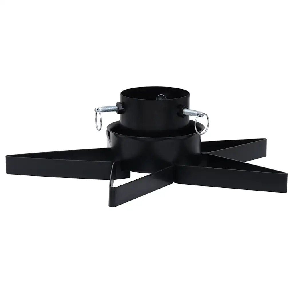 Base per Albero di Natale Nera 47x47x13,5 cm CFW6378330