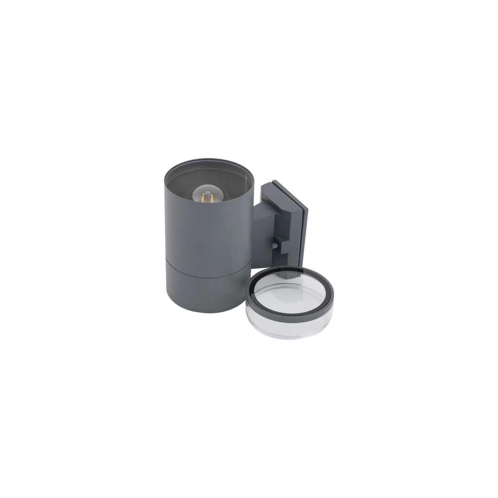 Applique esterna tonda grafite E27 25W Nowodvorski ROCK PRO